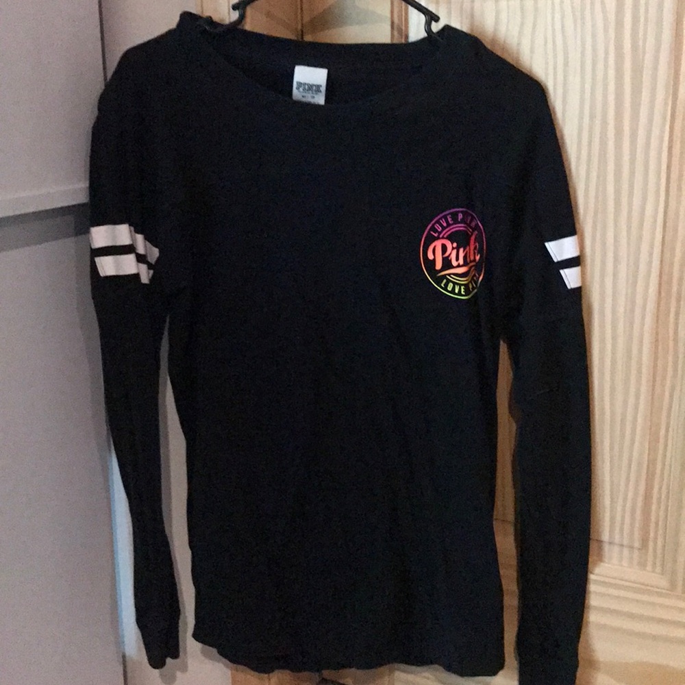 PINK black long sleeve